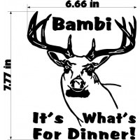 BAMBI IT"S WHAT"S FOR DINNER